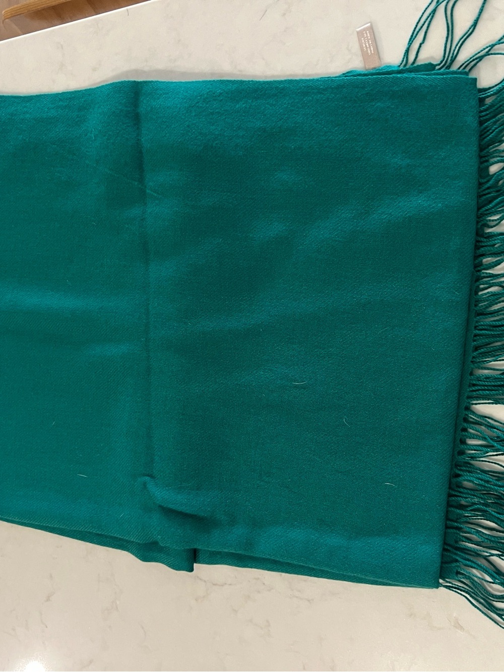 Teal Fringe Women's Pashmina - Nordstrom Brand